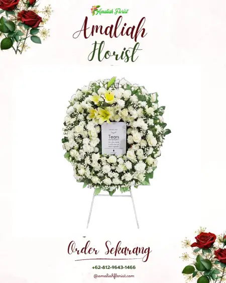 Krans Bunga Duka Manyar Sabrangan